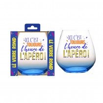 VERRE ROND APÉRO 45CL