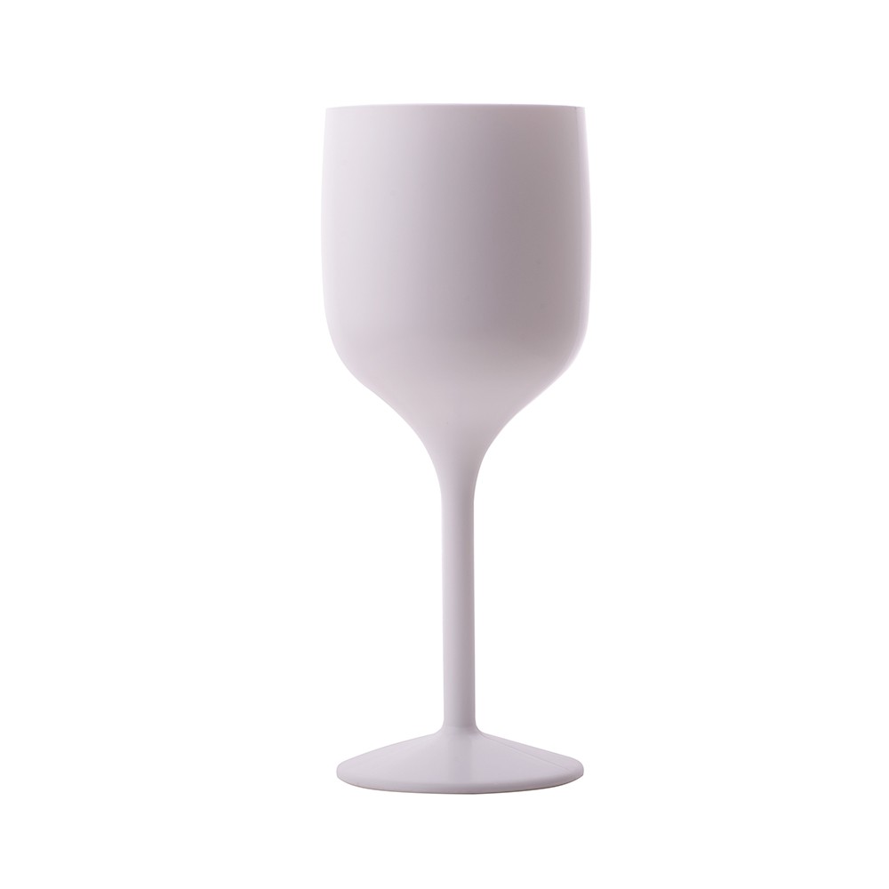 VERRE SUR PIED ULTRA-INCASSABLE 30CL - BLANC