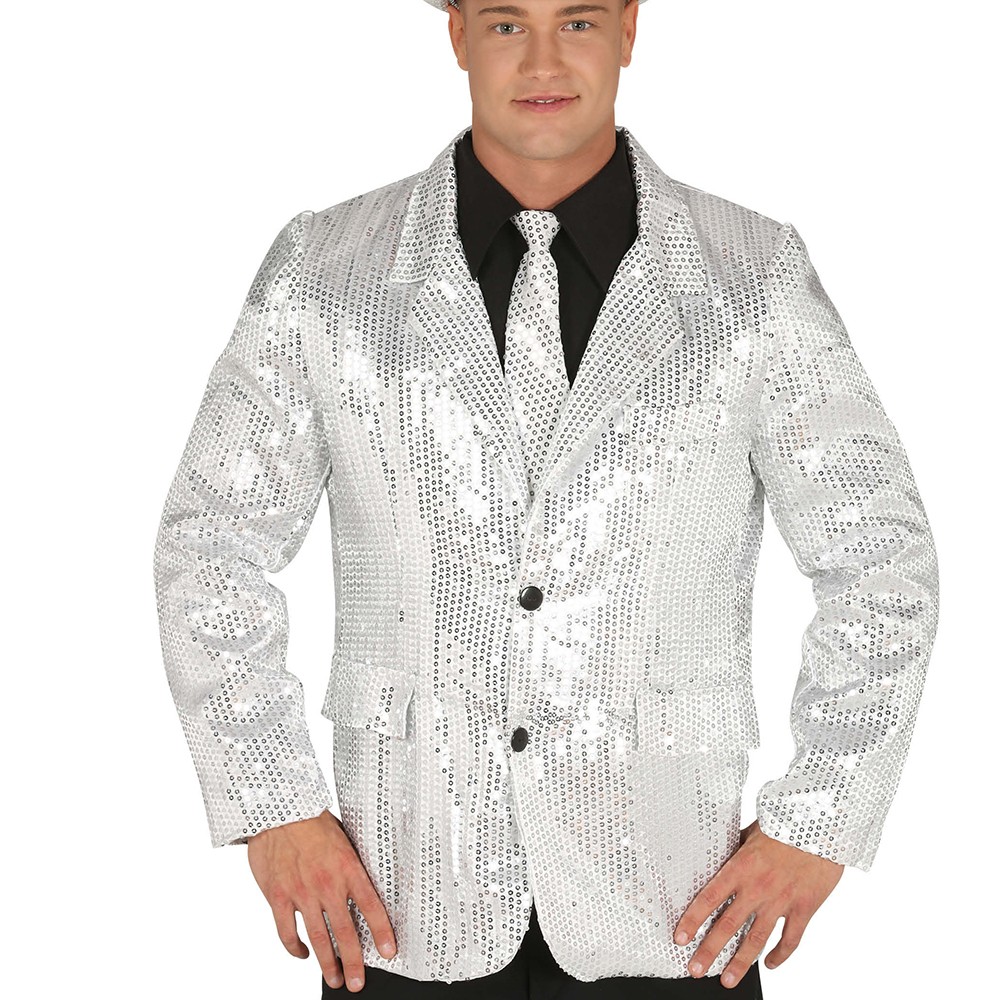 Chemise à paillettes pour homme et femme - Gilet à paillettes - Accessoire  de costume disco - Carnaval et fête à thème - Gilet à paillettes - Or